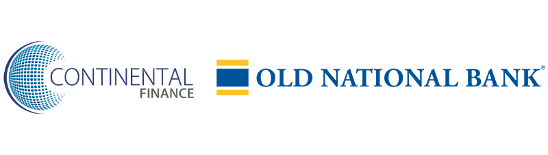 Continental Finance and Old National Bank Logos