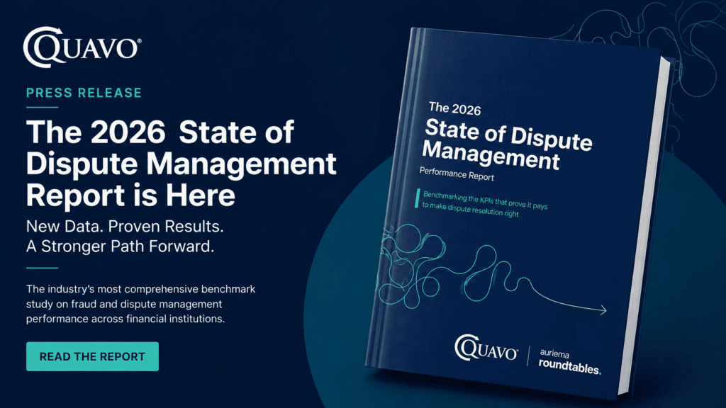 Quavo Fraud & Disputes Releases 2026 State of Dispute Management Performance Report